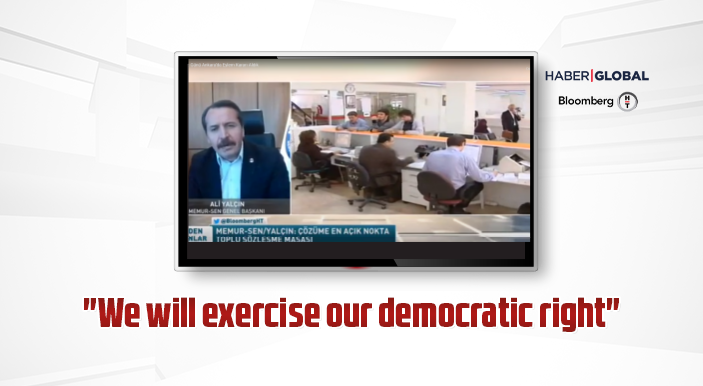 "We will exercise our democratic right"