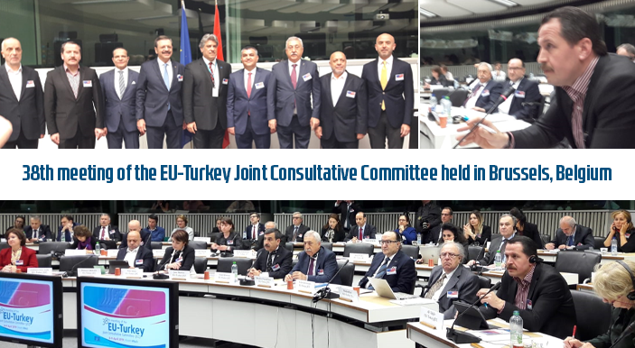 38th meeting of the EU-Turkey Joint Consultative Committee held in Brussels, Belgium