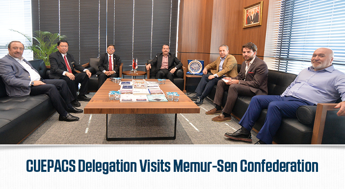 CUEPACS Delegation Visits Memur-Sen Confederation