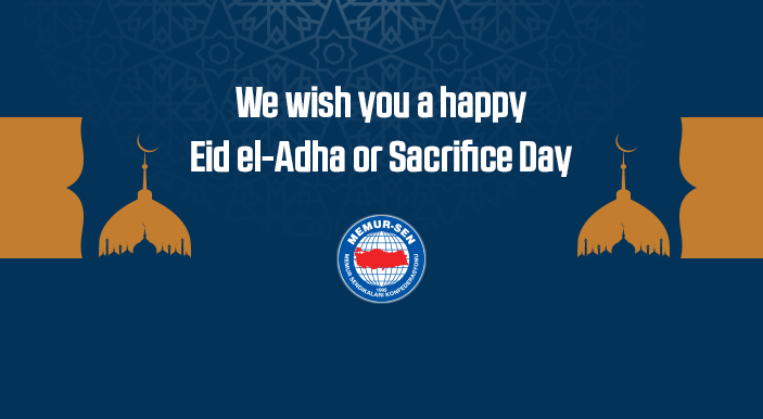 We wish you a happy Eid el-Adha or Sacrifice Day