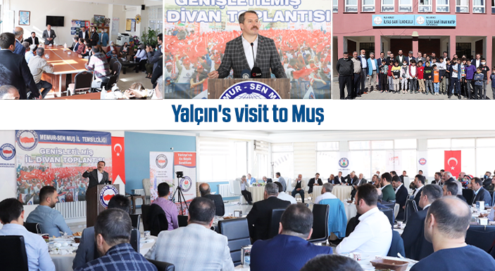 Yalçın's visit to Muş