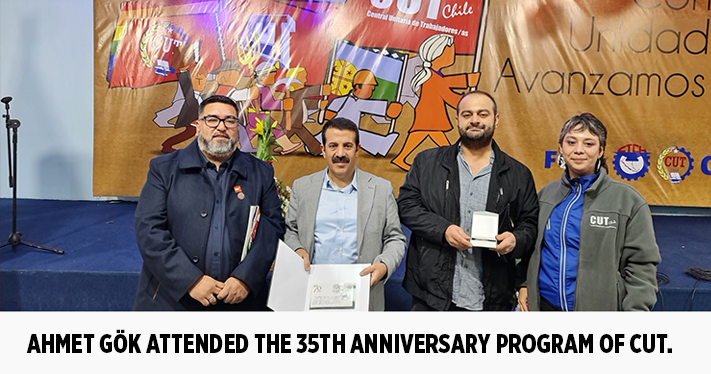 Ahmet Gök attended the 35th Anniversary Program of CUT.