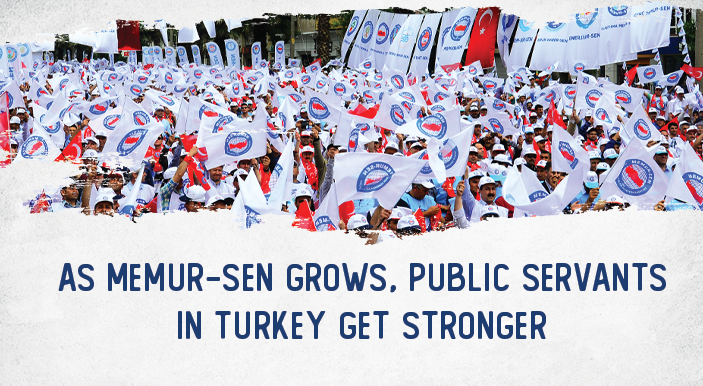 As Memur-Sen grows, Public Servants in Turkey get stronger