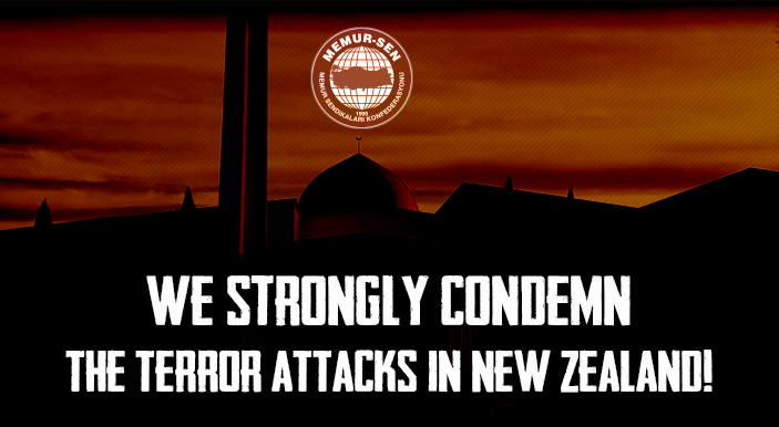 We strongly condemn the terror attacks in New Zealand!
