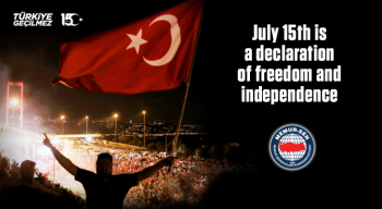 July 15th is a declaration of freedom and independence