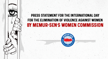 Press Statement for the International Day for the Elimination of Violence Against Women by Memur-Sen’s Women Commission