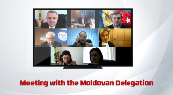 Meeting with the Moldovan delegation