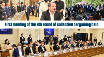 First meeting of the 6th round of collective bargaining held
