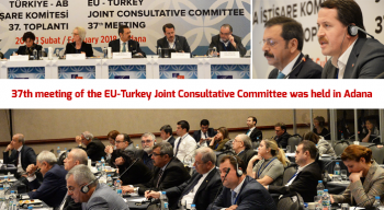 37th meeting of the EU-Turkey Joint Consultative Committee was held in Adana