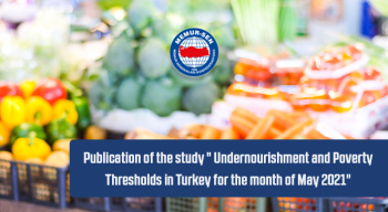 The undernourishment threshold stands at 2755.8 TL (320 USD).