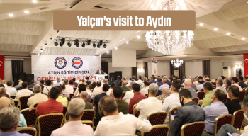 Yalçın's visit to Aydın