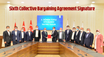 Sixth Collective Bargaining Agreement Signature