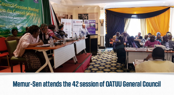 Memur-Sen attends the 42 session of OATUU General Council
