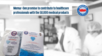 Memur-Sen promise to contribute to healthcare professionals with the 50,000 medical products