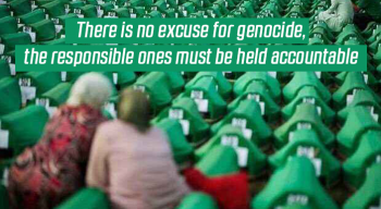 There is no excuse for genocide, the responsible ones must be held accountable